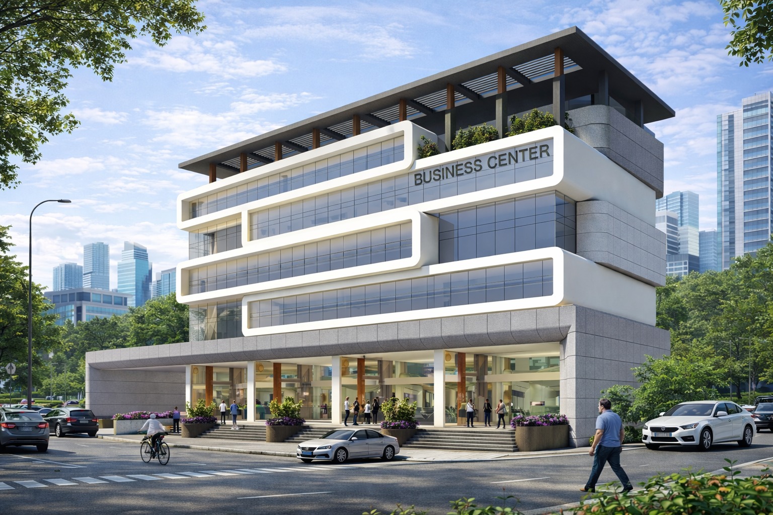 Commercial Architecture: Business Center