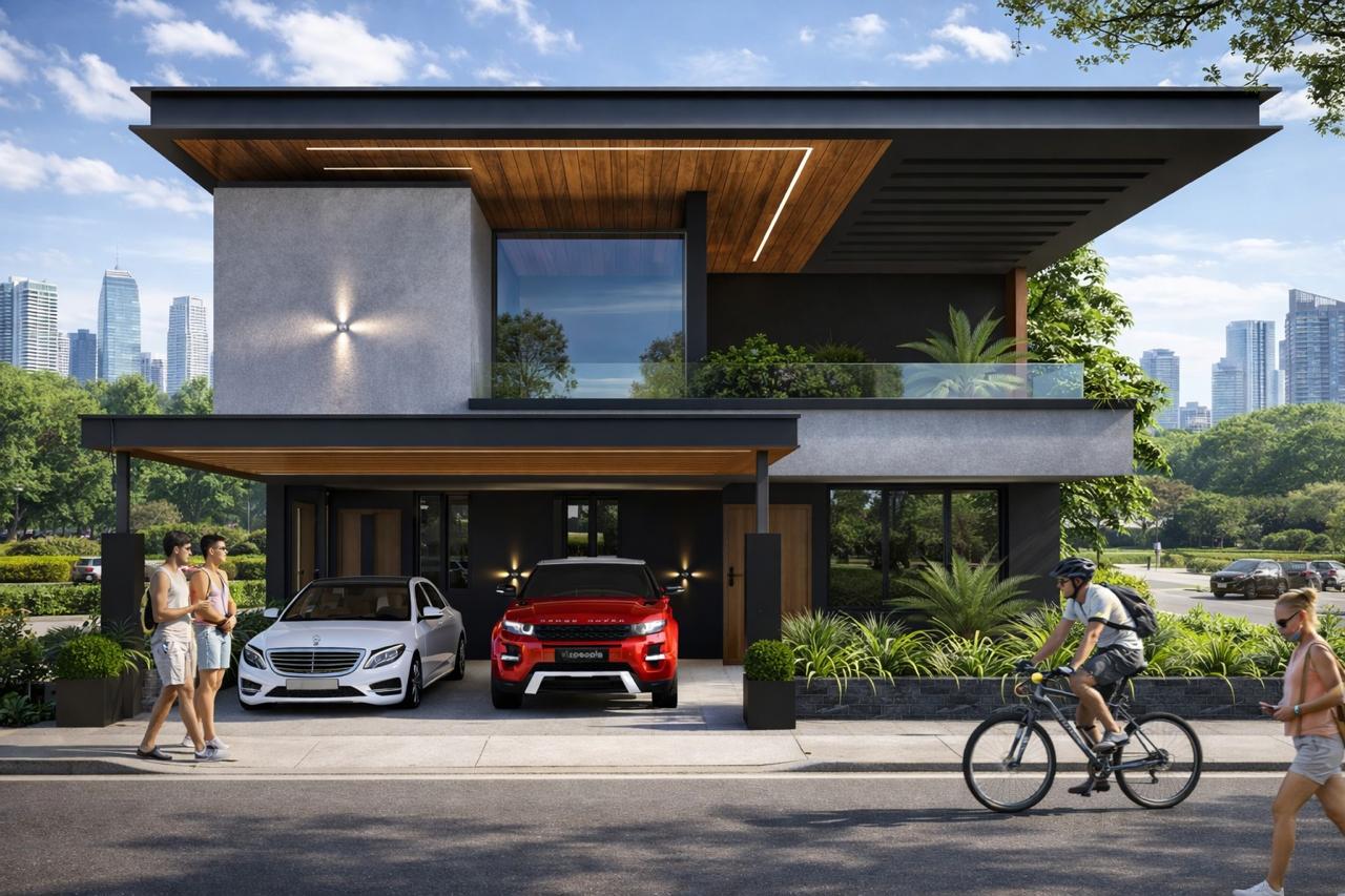 Residential: Modern House